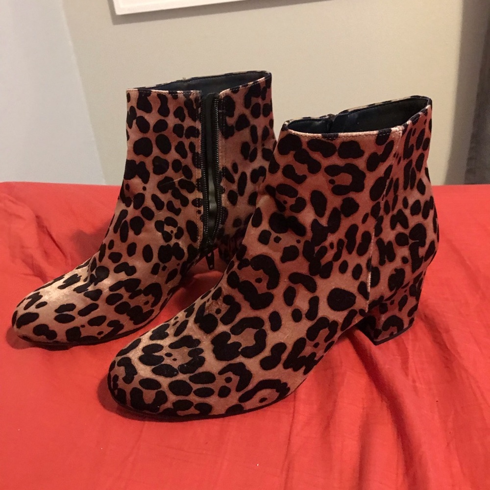 Cheetah boots